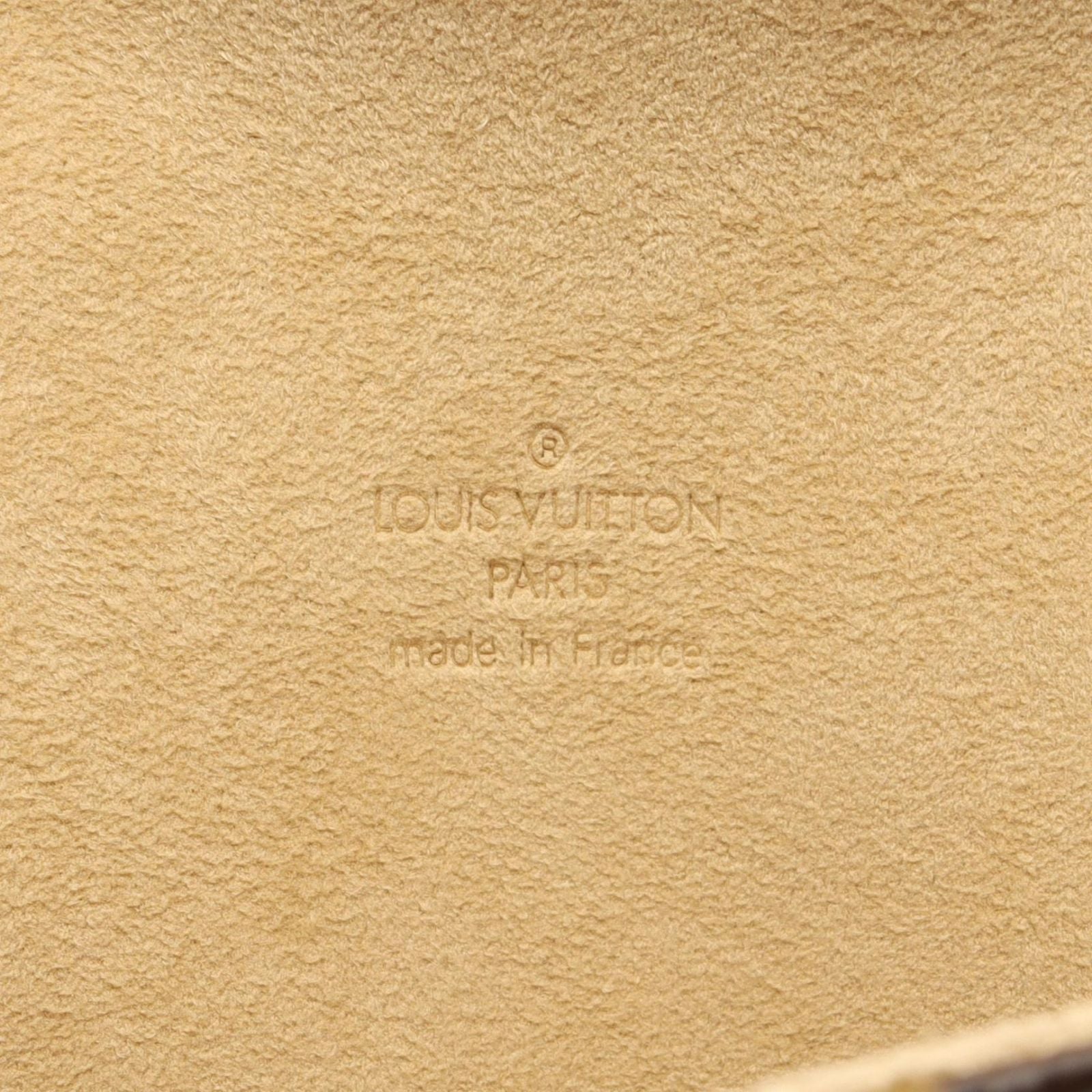 Louis Vuitton Waist Bag Pochette with Florentine Bouton Pression Canvas Leather — view 4