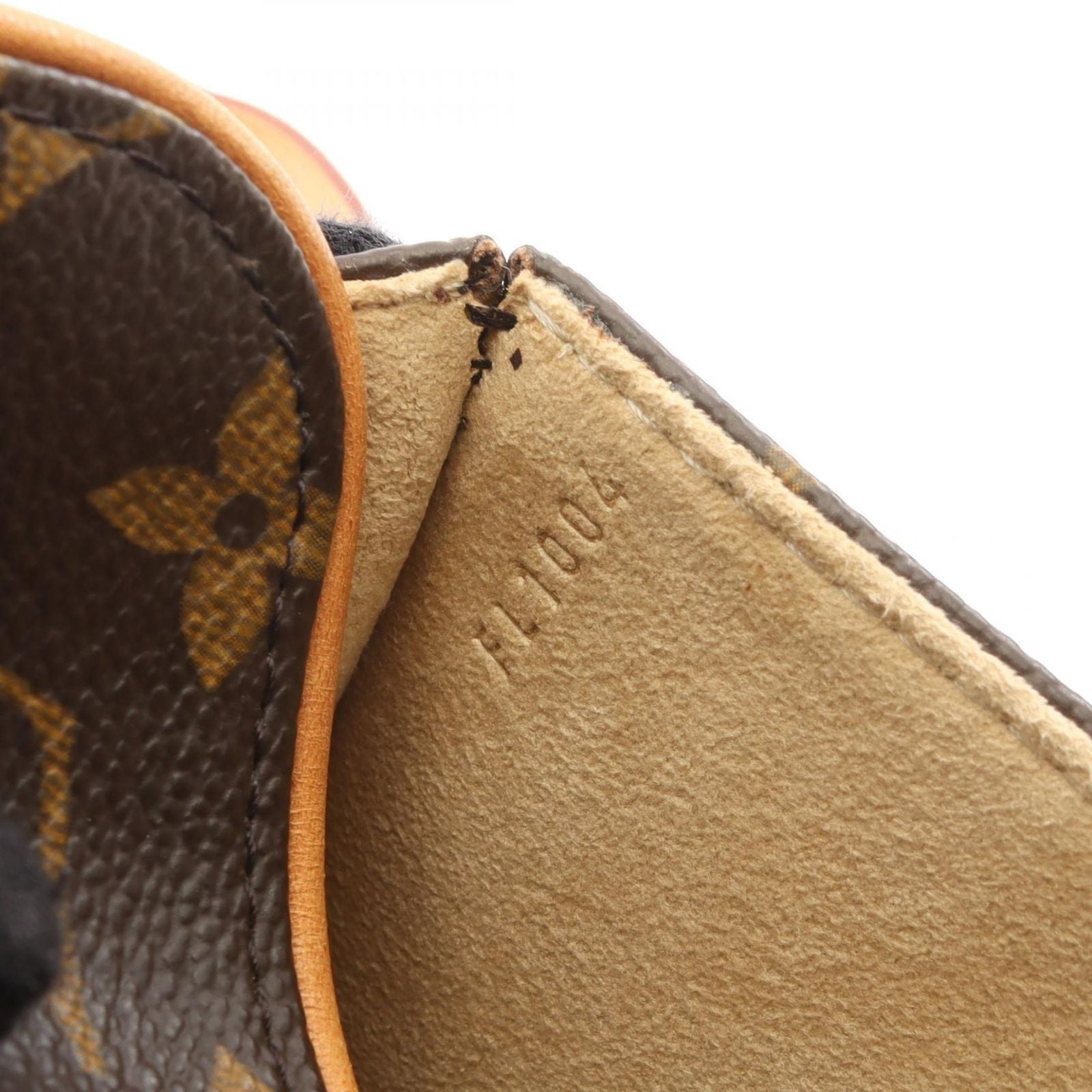 Louis Vuitton Waist Bag Pochette with Florentine Bouton Pression Canvas Leather — view 5