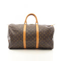 Louis Vuitton Boston Bag Keepall 50 Canvas Leather
