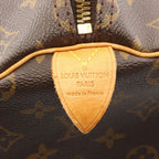 Louis Vuitton Boston Bag Keepall 50 Monogram Canvas Leather — view 4
