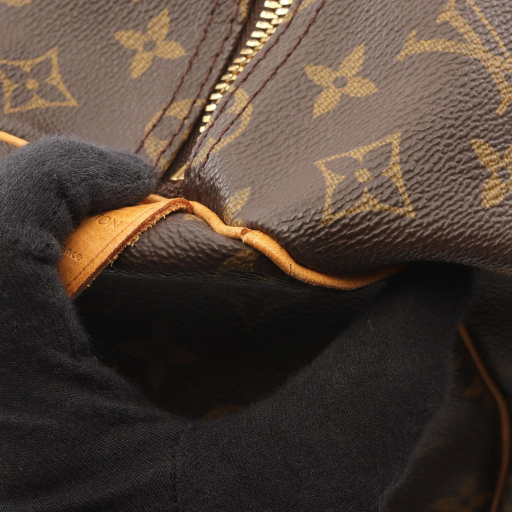 Louis Vuitton Boston Bag Keepall 50 Monogram Canvas Leather — view 7