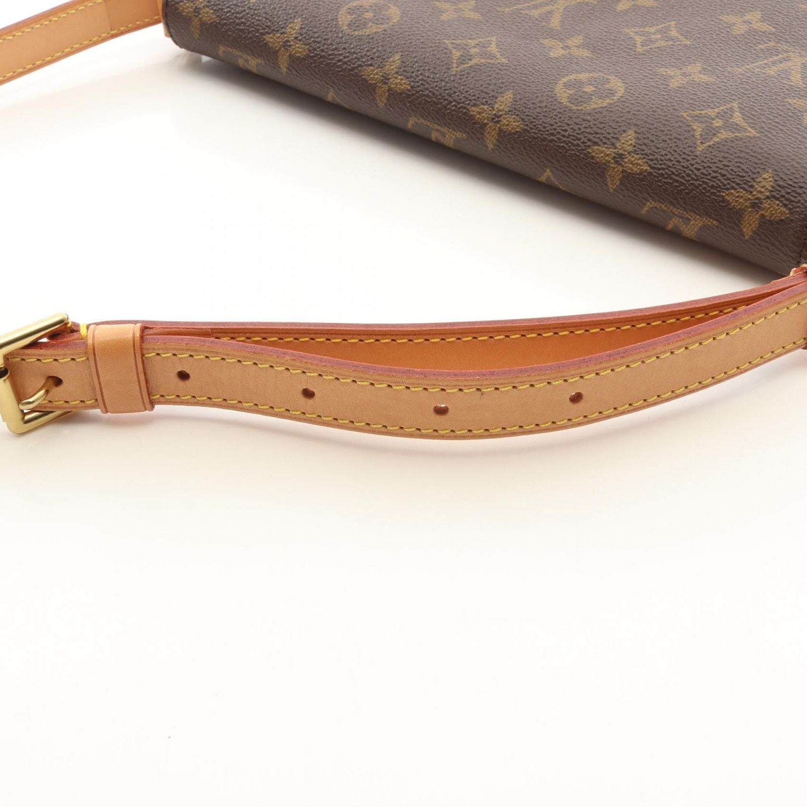 Louis Vuitton Shoulder Bag Musette Tango Short Strap Monogram Canvas Leather — view 7
