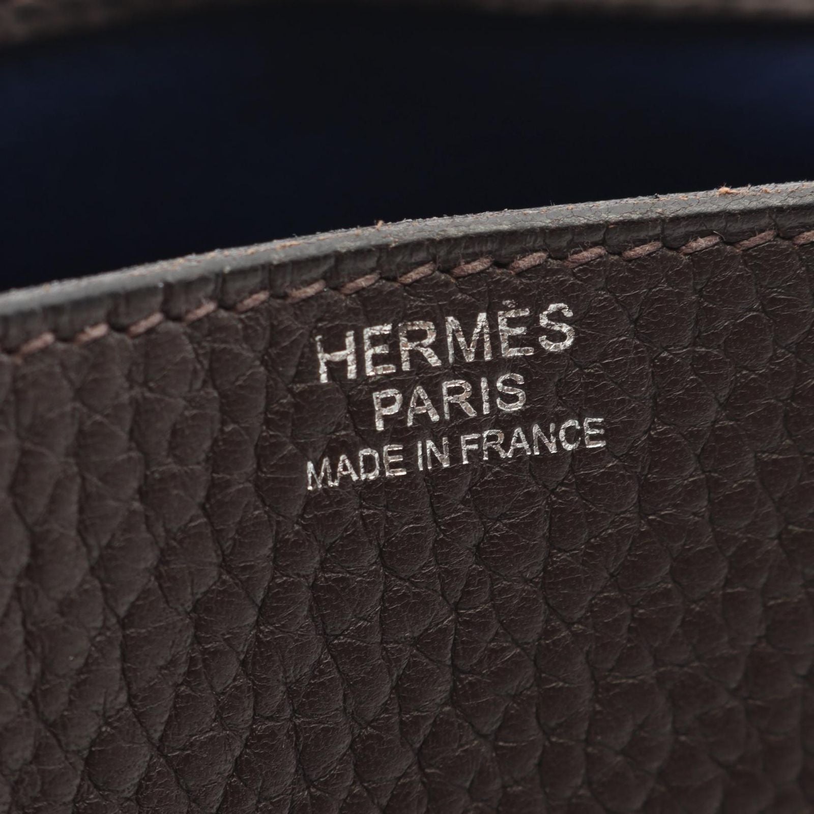 Hermes Shoulder Bag Steve Caporal 27 Brown — view 4