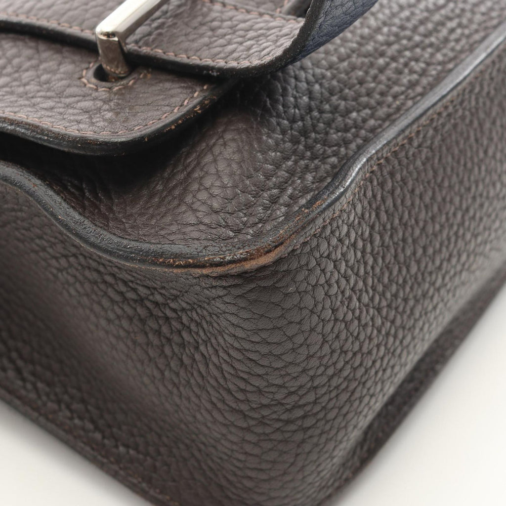 Hermes Shoulder Bag Steve Caporal 27 Brown — view 7