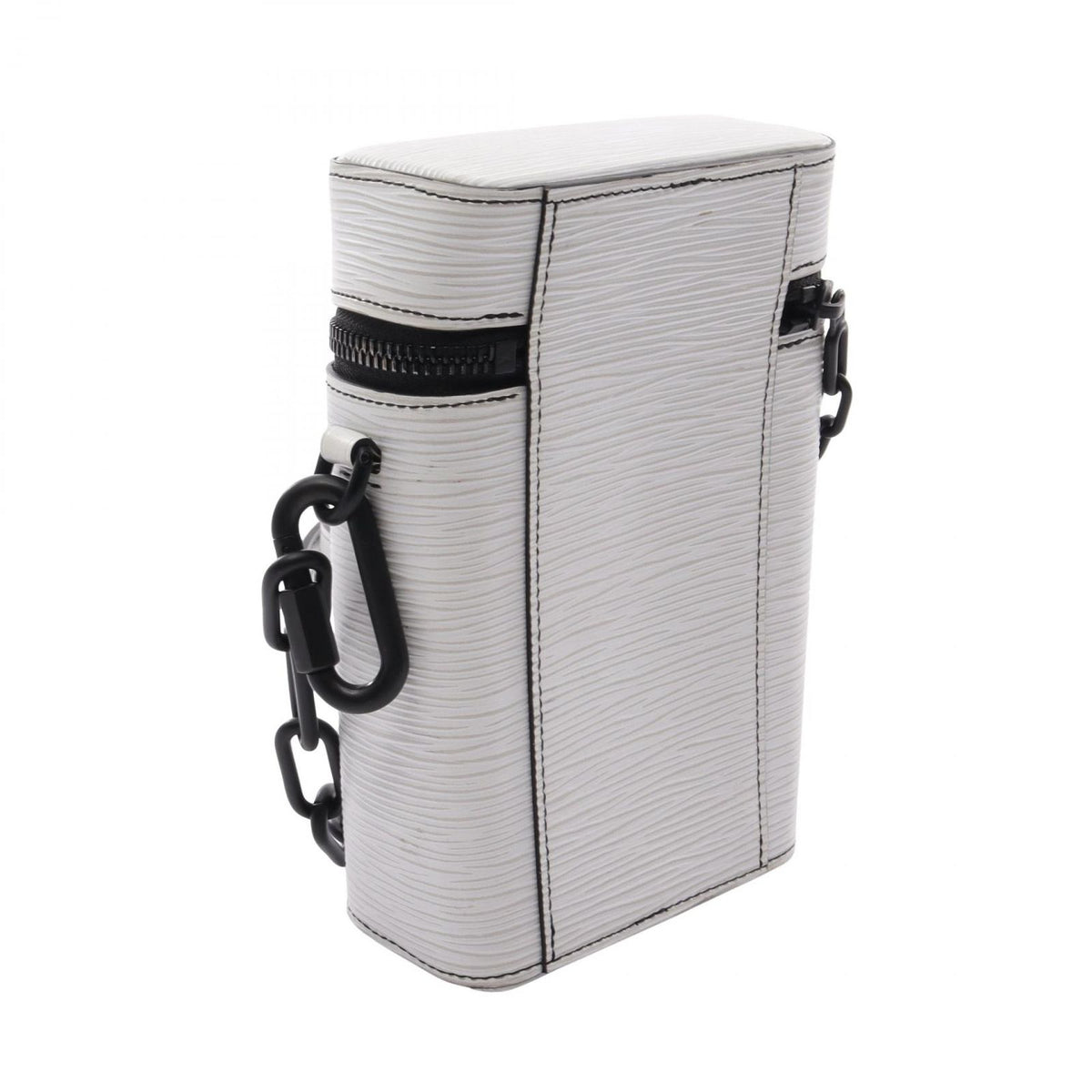 Louis Vuitton Shoulder Bag Phone Box Epi Blanc White Leather — view 2
