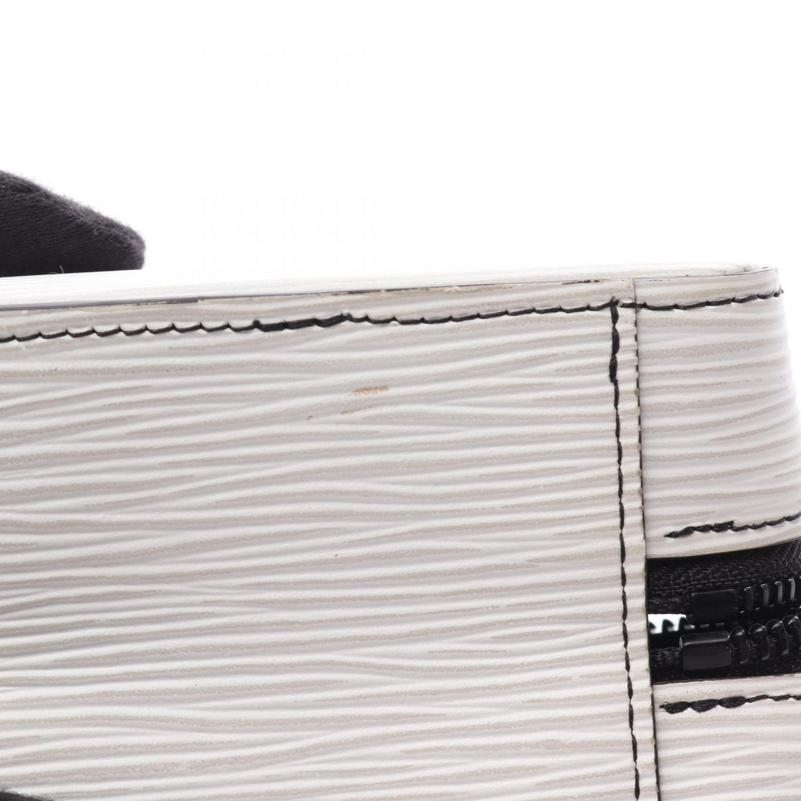 Louis Vuitton Shoulder Bag Phone Box Epi Blanc White Leather — view 7