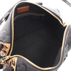 Louis Vuitton Handbag Speedy Bandouliere 25 Wild at Heart 2-Way Noir Leopard — view 3