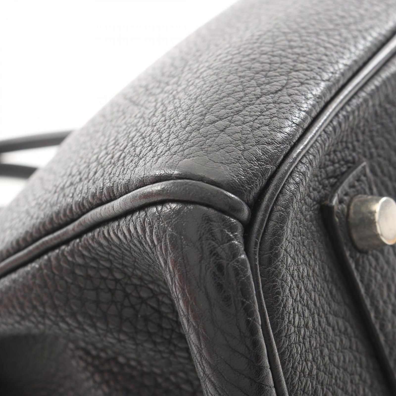 Hermes Handbag Birkin 35 Black Leather — view 7