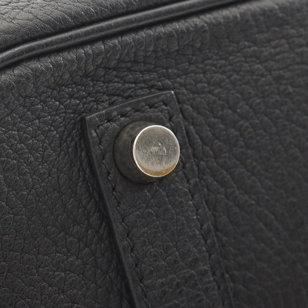 Hermes Handbag Birkin 35 Black Leather — view 8