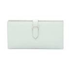 Hermes Bifold Wallet Bearn Souffle Vert Peppermint Leather