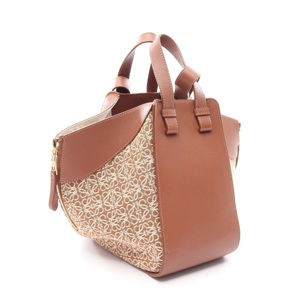 Loewe Handbag Hammock Small 2-Way Brown Natural Leather — view 2