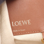 Loewe Handbag Hammock Small 2-Way Brown Natural Leather — view 4