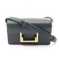 Saint Laurent Paris Shoulder Bag Classic Loulou Green Leather