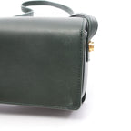 Saint Laurent Paris Shoulder Bag Classic Loulou Green Leather — view 8