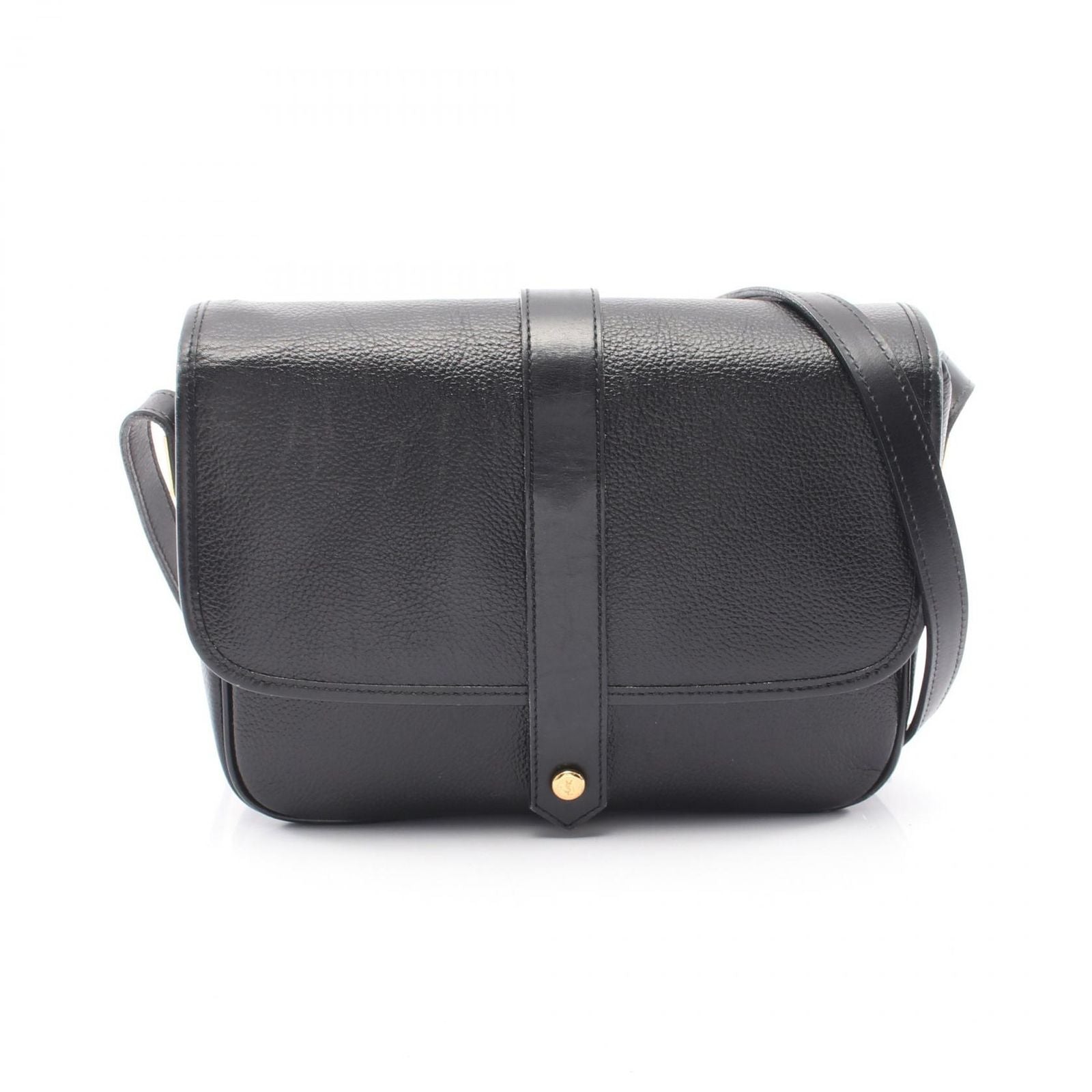 Saint Laurent Shoulder Bag Logo Black