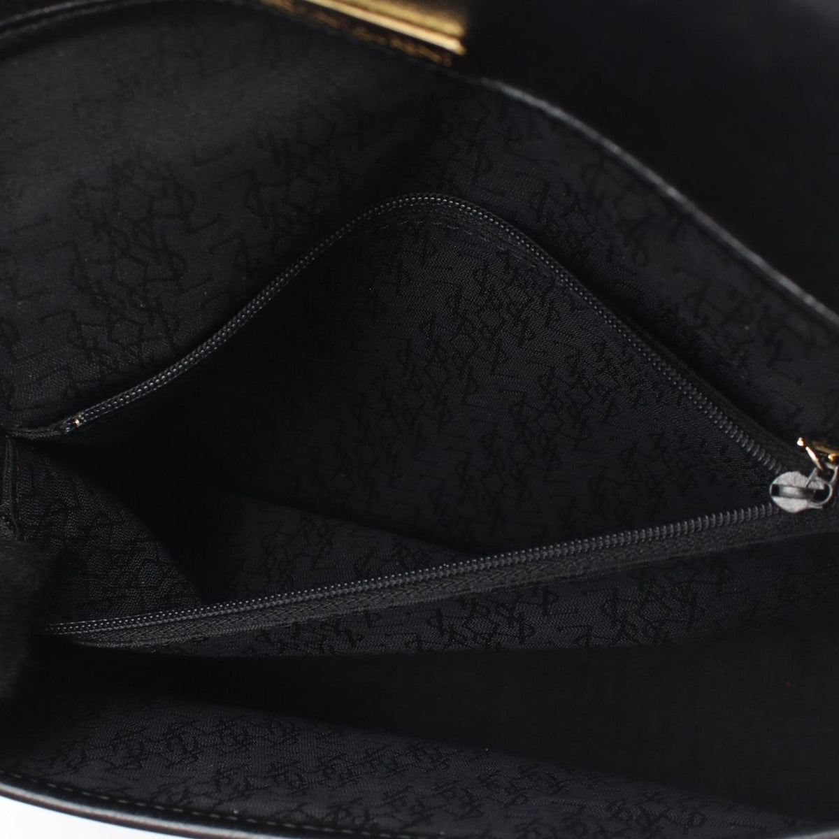 Saint Laurent Shoulder Bag Logo Black — view 8