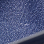 Hermes Bifold Wallet Bearn Souffle Blue — view 6