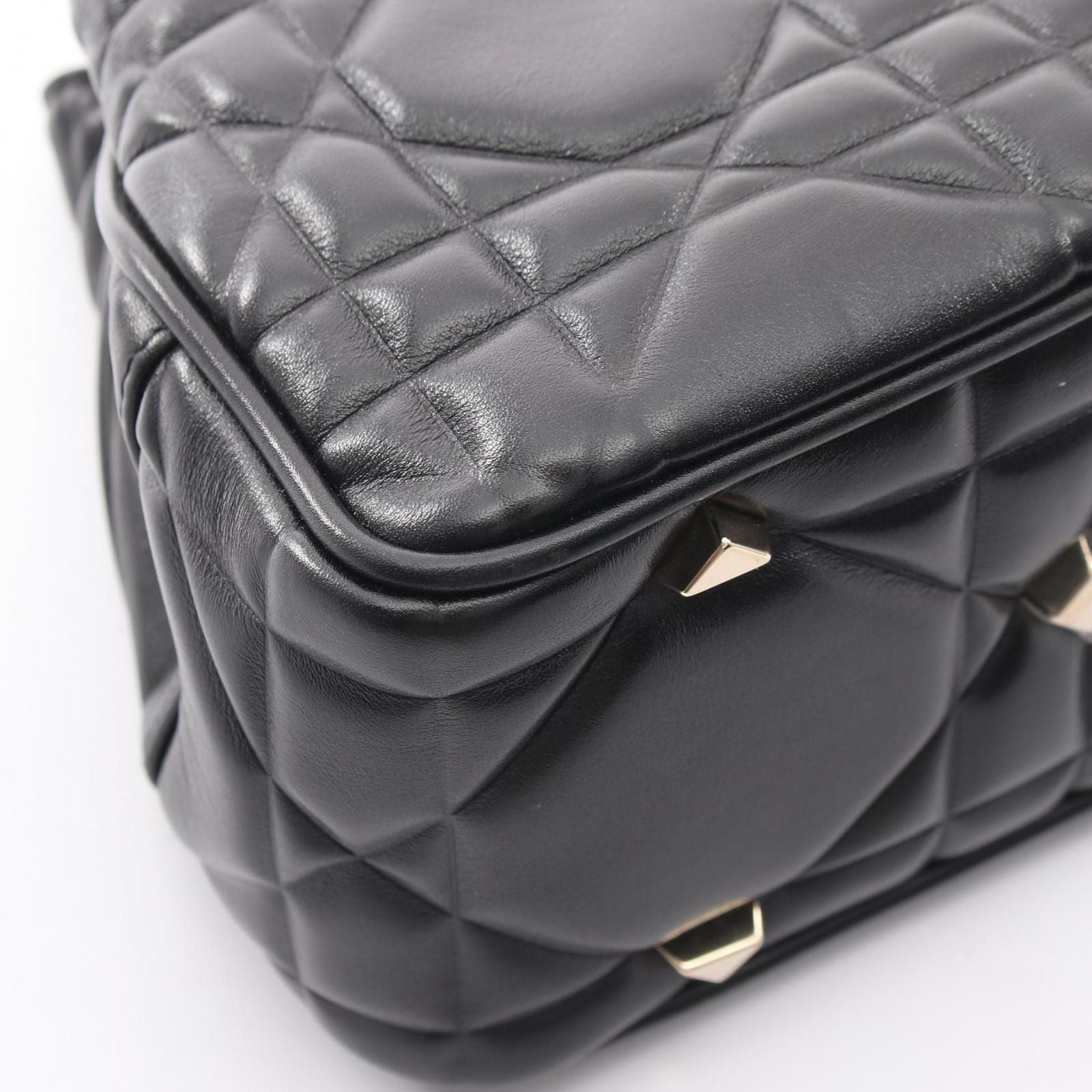 Dior Handbag 95.22 Small 2-Way Black Leather — view 6