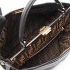 Fendi Handbag Peekaboo Large 2-Way Black Leather — view 3