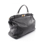 Fendi Handbag Peekaboo Large 2-Way Black Leather — view 2