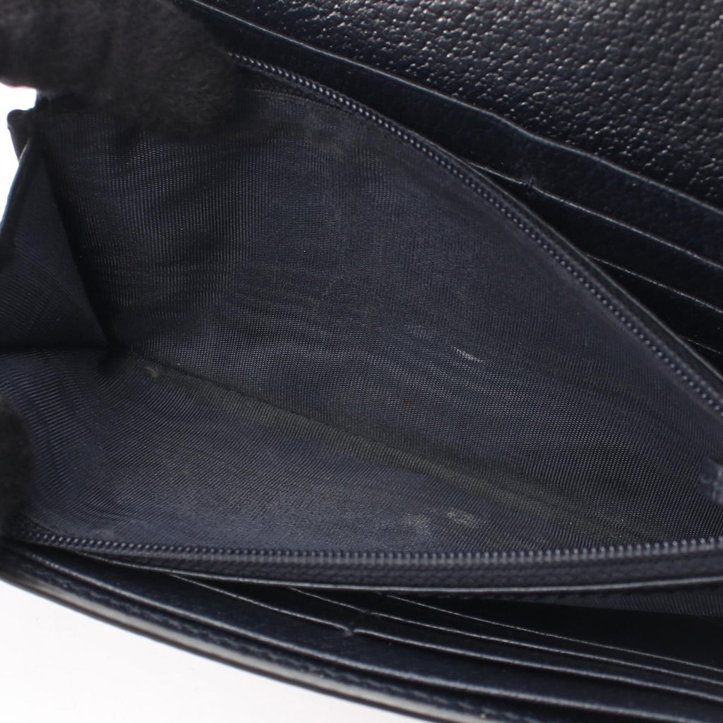 Gucci Bifold Wallet Ophidia GG Supreme Continental Off White Navy Leather — view 6