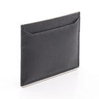 Prada Card Case Saffiano Metal Black Leather — view 2