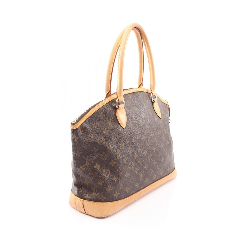 Louis Vuitton Tote Lockit Oriental Monogram Canvas Leather — view 2