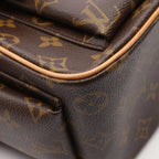 Louis Vuitton Handbag Monogram Canvas Leather — view 6