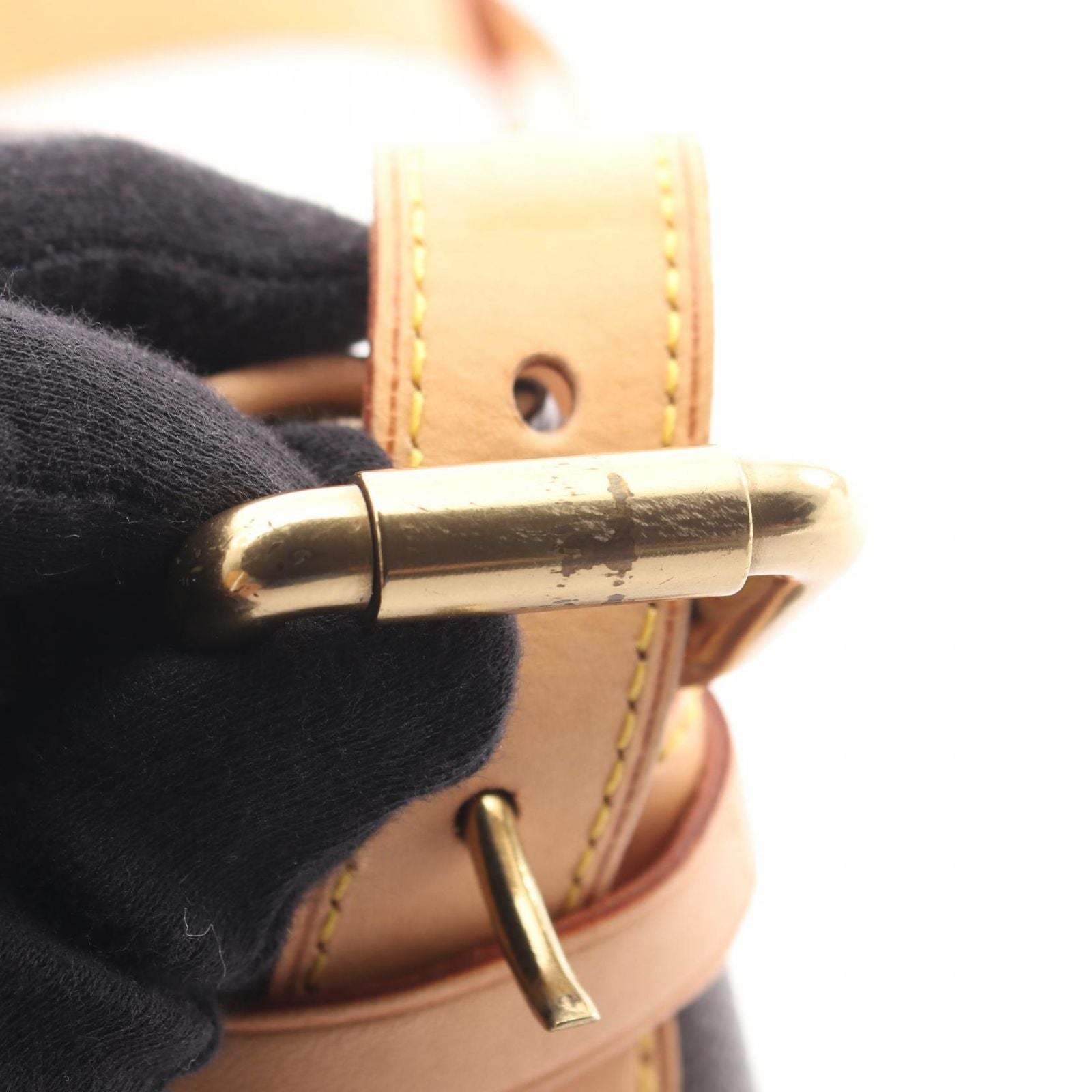 Louis Vuitton Shoulder Bag Hudson PM Long Strap Canvas Leather — view 9