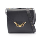 Bottega Veneta Shoulder Bag the Clip Black Leather