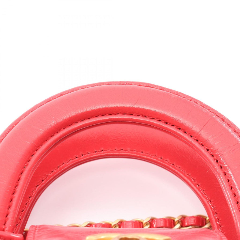 Chanel Shoulder Bag Quilted Mini Shopping 2-Way Pink — view 7