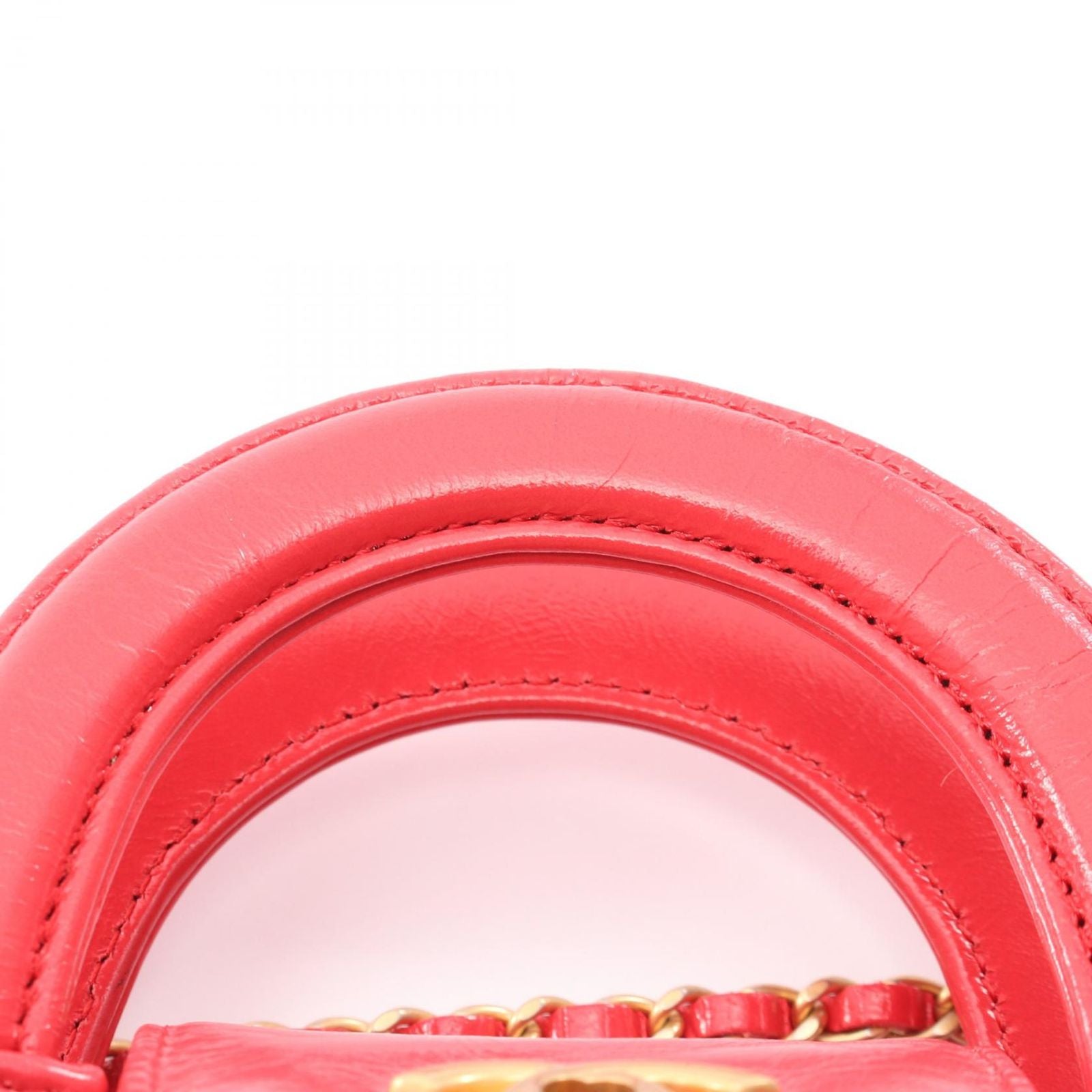 Chanel Shoulder Bag Quilted Mini Shopping 2-Way Pink — view 7