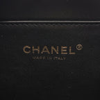 Chanel Shoulder Bag Quilted Vanity 2-Way Black Caviar Leather Small Chain — view 4