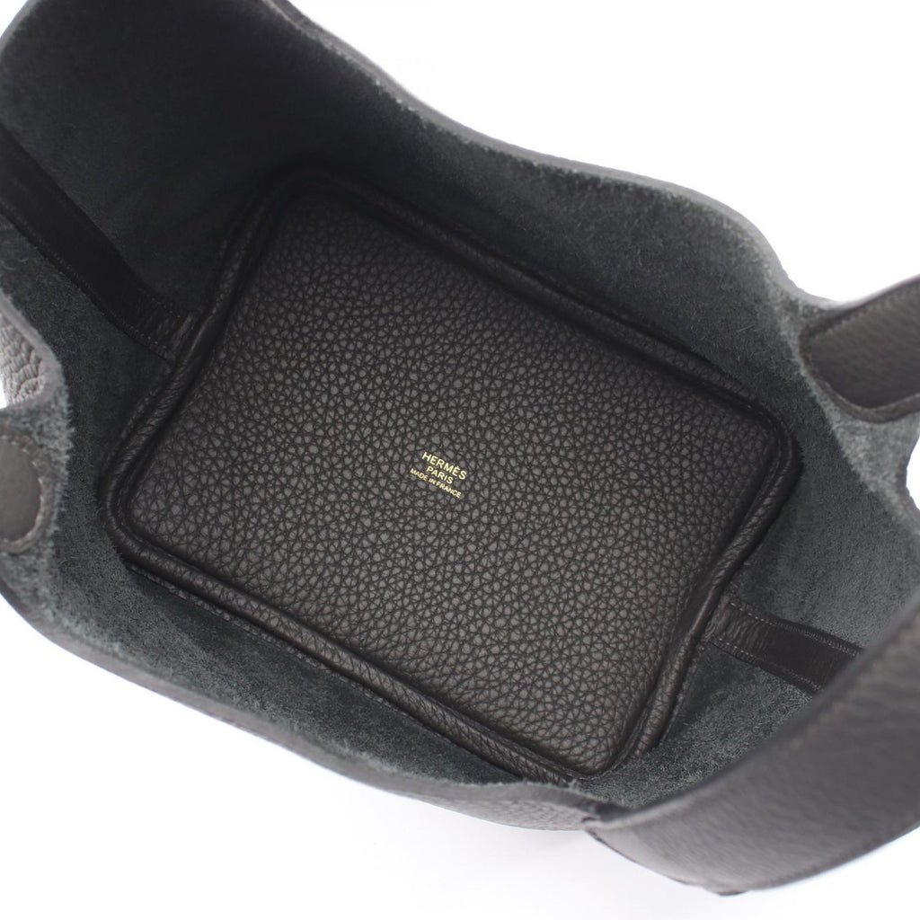 Hermes Handbag Picotin Lock PM Vert Mangrove — view 3