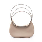 Hermes Shoulder Bag Caporal Tourtier Gray Leather