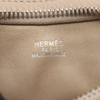 Hermes Shoulder Bag Caporal Tourtier Gray Leather — view 4
