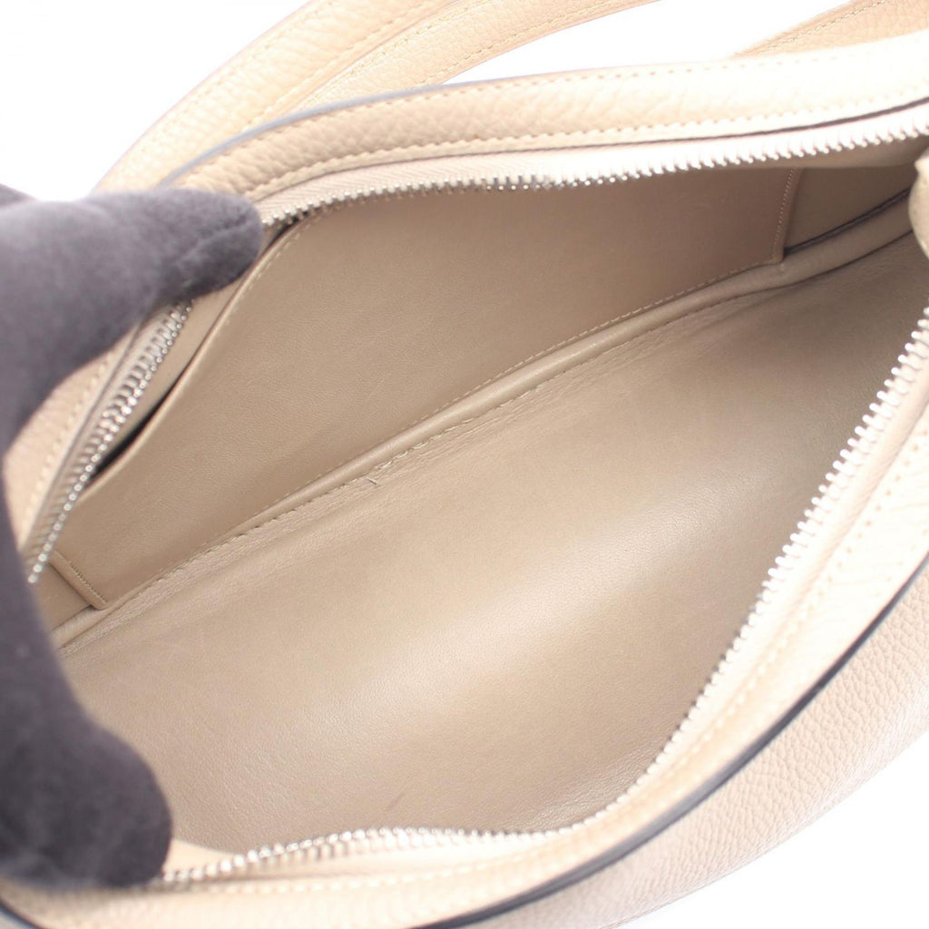 Hermes Shoulder Bag Caporal Tourtier Gray Leather — view 3