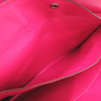 Hermes 365 Chevre Rose Shocking Silver Handbag — view 6