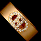 Hermes D'ancre 47 Ring Diamond 18k PG Pink Gold 750 Dunkle — view 6