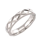 Chanel Quilted 48 Ring Pt Platinum — view 5