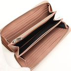 Dior Voyageur Wallet Lady Dior Zip Around Lambskin — view 3