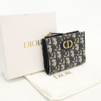 Dior Dahlia Wallet 30 Montaigne Bifold Oblique