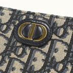 Dior Dahlia Wallet 30 Montaigne Bifold Oblique — view 4