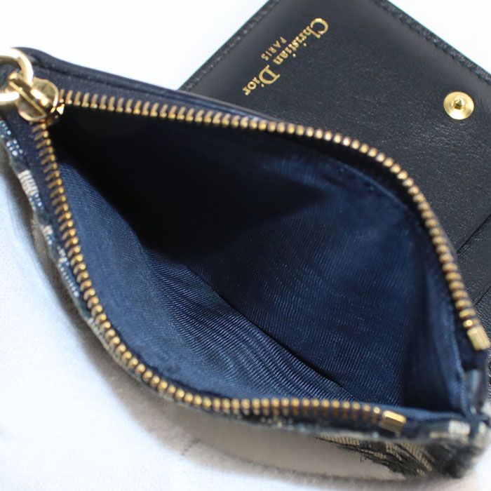 Dior Dahlia Wallet 30 Montaigne Bifold Oblique — view 6