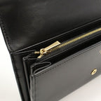 Celine Wallet Bifold Triomphe with Coin Purse Leather — view 5