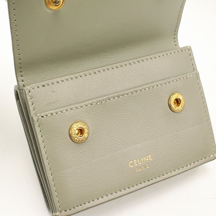 Celine Trifold Wallet Calf — view 5