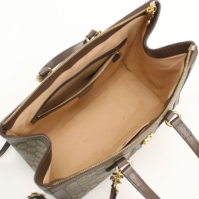 Gucci 2-Way Ophidia Tote GG Supreme Leather — view 3