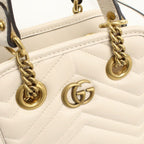 Gucci 2-Way GG Marmont Handbag Leather — view 4