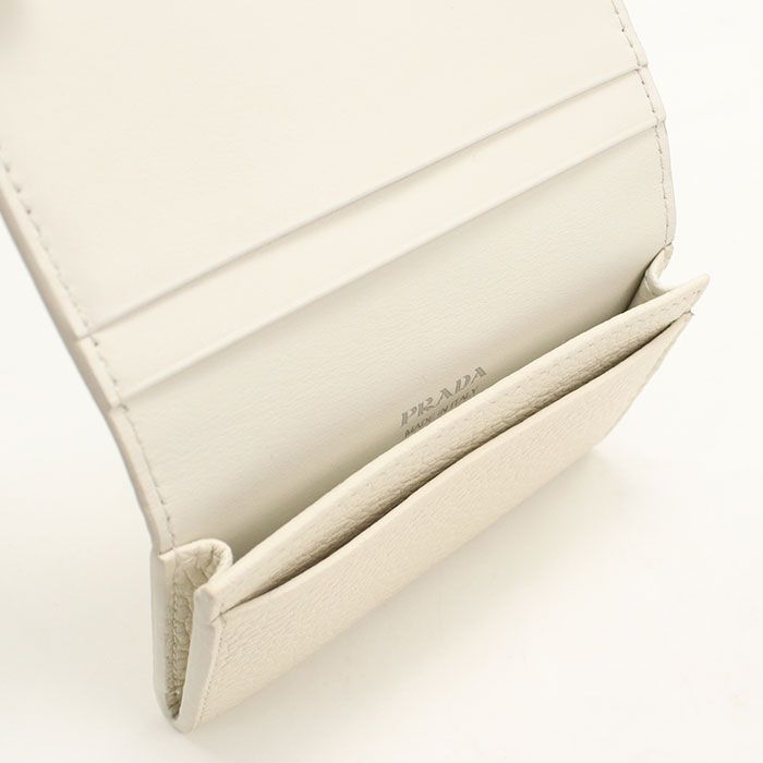 Prada Leather Card Case Business Holder — view 3