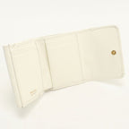 Prada Saffiano Triangle Wallet Qhh Trifold Leather — view 3